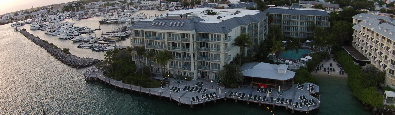 Galleon Marina aerial view of resort