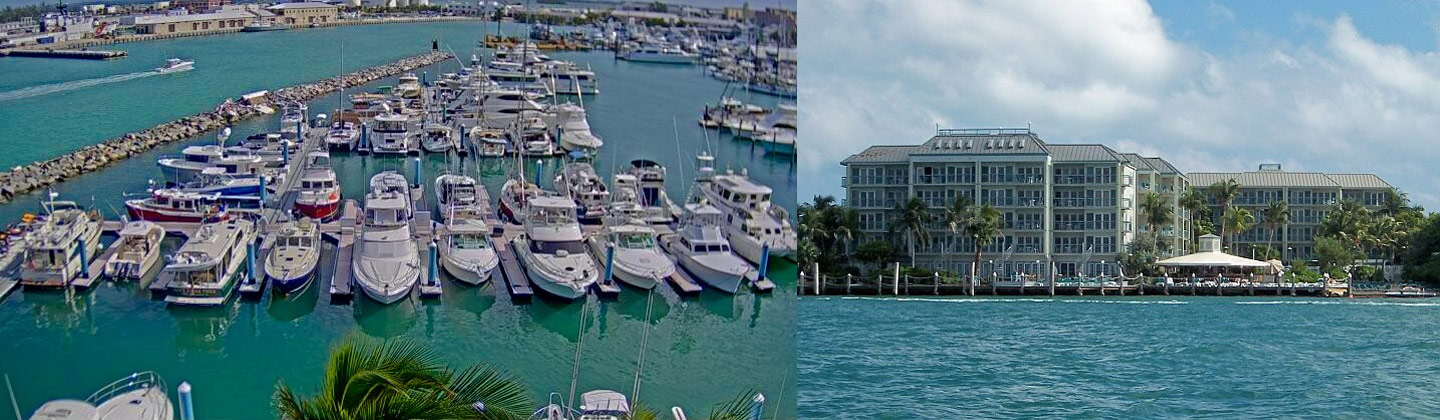 Galleon Marina before and after boat slips